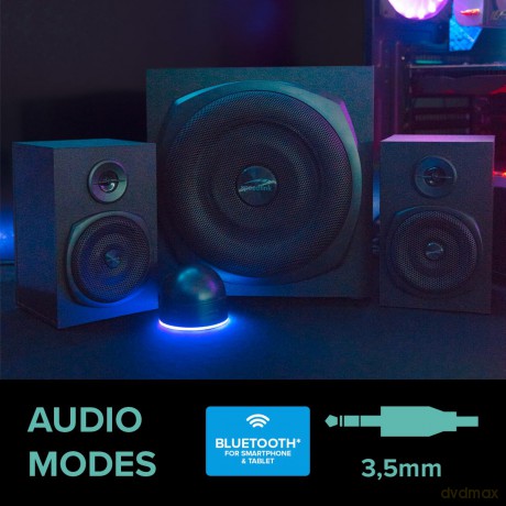Speedlink - GRAVITY LT 2.1 Subwoofer System, black