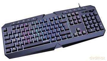 Speedlink - LUDICIUM RGB Rainbow Gaming Keyboard, black - US Layout