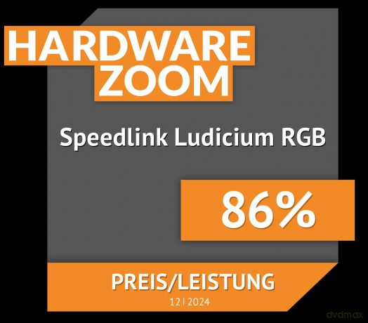 Speedlink - LUDICIUM RGB Rainbow Gaming Keyboard, black - US Layout