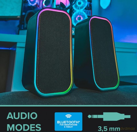 Speedlink - TOKEN RGB Gaming Stereo Speaker, black