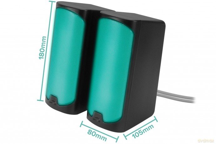 Speedlink - TONOS RGB Gaming Stereo Speaker, black