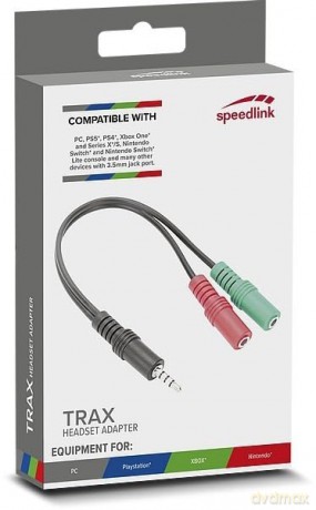 SpeedLink - TRAX Headset Adapter - for PS5/PS4/Xbox Series X/S/Switch/OLED