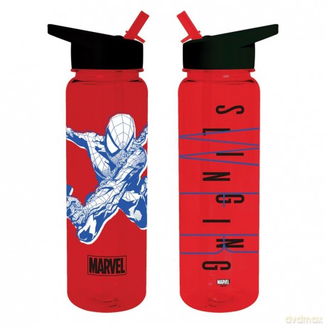 SPIDER-MAN (SLING) PLASTIC DRINKS BOTTLE