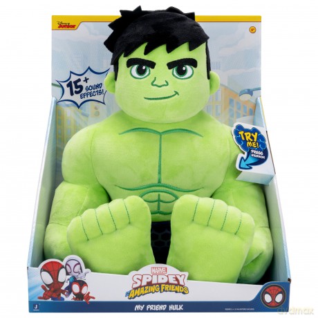 Spidey - My Friend Hulk Feature Plush (SNF0325)