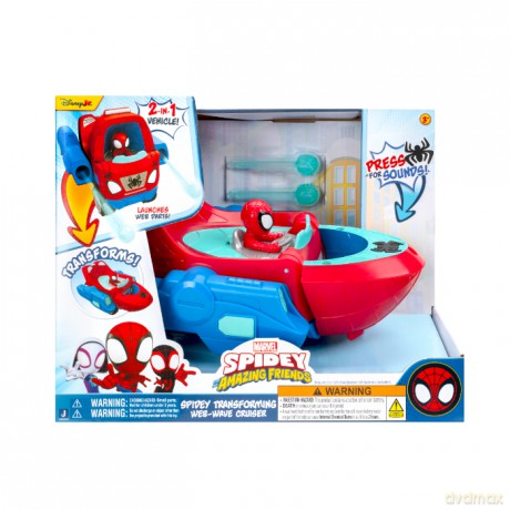 Spidey - Transforming Web-Wave Cruiser (SNF0379) [FIGURKA]