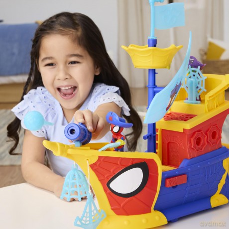 Spidey Water-Webs Bubble Pirate Ship (G0666) [FIGURKA]