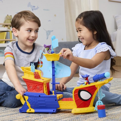 Spidey Water-Webs Bubble Pirate Ship (G0666) [FIGURKA]