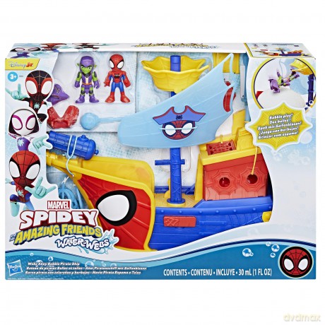 Spidey Water-Webs Bubble Pirate Ship (G0666) [FIGURKA]
