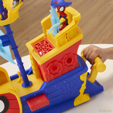 Spidey Water-Webs Bubble Pirate Ship (G0666) [FIGURKA]