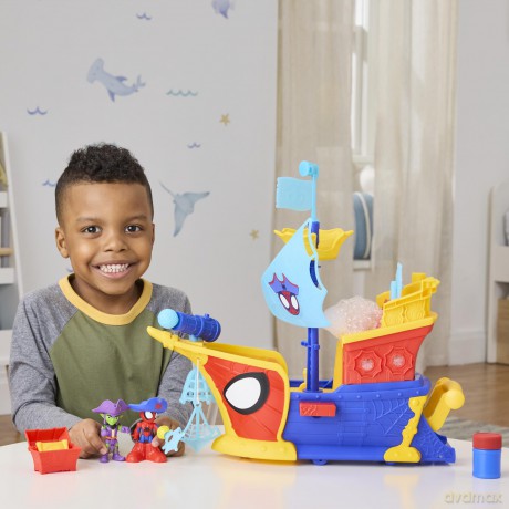 Spidey Water-Webs Bubble Pirate Ship (G0666) [FIGURKA]