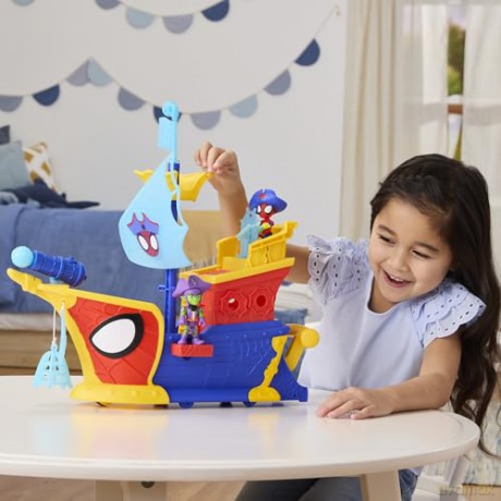 Spidey Water-Webs Bubble Pirate Ship (G0666) [FIGURKA]