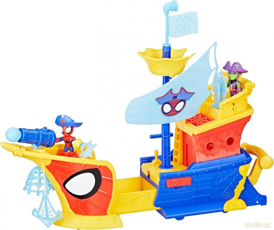 Spidey Water-Webs Bubble Pirate Ship (G0666) [FIGURKA]