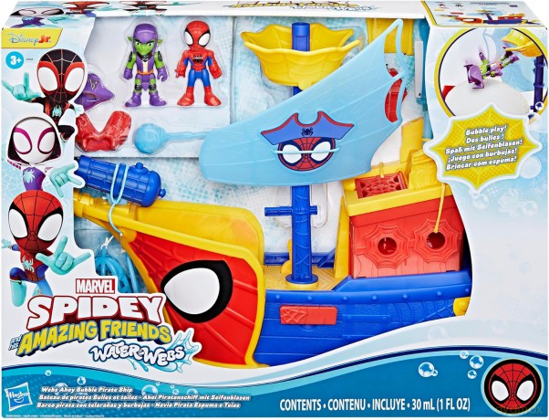 Spidey Water-Webs Bubble Pirate Ship (G0666) [FIGURKA]