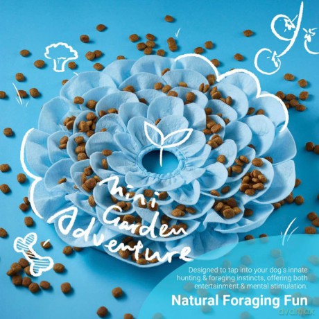SPIN - Blossom Snuffle Mat - Baby Blue - Duo Pack