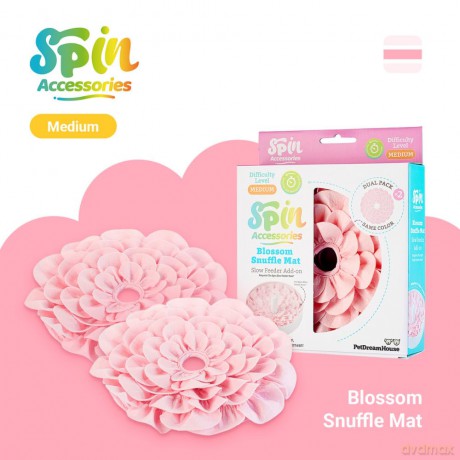 SPIN - Blossom Snuffle Mat - Baby Pink - Duo Pack
