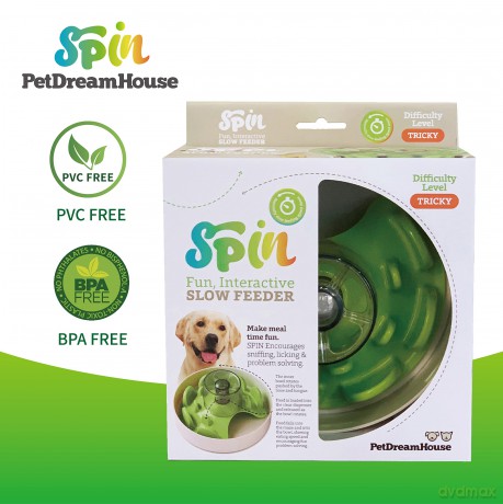 SPIN - Starter kit - Interactive Feeder UFO Maze - Green - Tricky