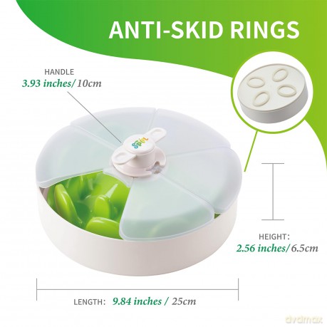 SPIN - Starter kit - Interactive Feeder UFO Maze with Twister - Green