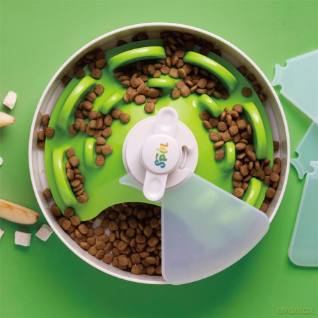 SPIN - Starter kit - Interactive Feeder UFO Maze with Twister - Green