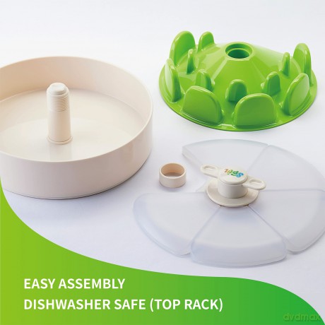 SPIN - Starter kit - Interactive Feeder UFO Maze with Twister - Green