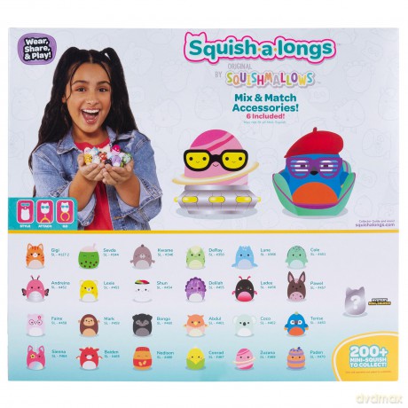 Squishalongs - 2,5 cm 25 Pack Style 1 S3 (2520235) [FIGURKA]