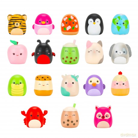 Squishalongs - 2,5 cm Clip-a-long 3 Pack Asst S3 (2520081) [FIGURKA]