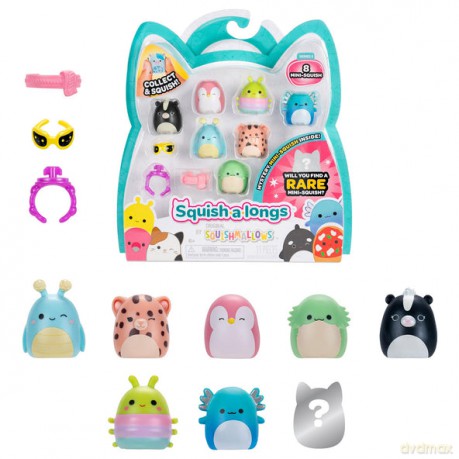 Squish-a-longs 2,5 cm 8-pak S3 - Variant 1 [FIGURKA]