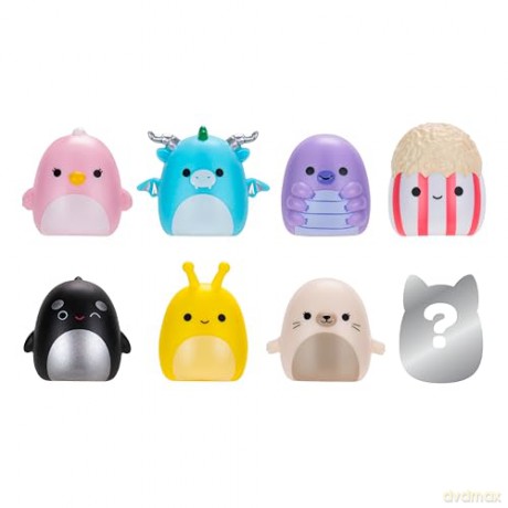 Squish-a-longs 2,5 cm 8-pak S3 - Variant 2 [FIGURKA]