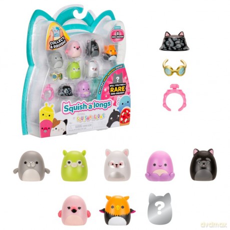 Squish-a-longs 2,5 cm 8-pak S3 - Variant 3 [FIGURKA]