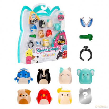 Squish-a-longs 2,5 cm 8-pak S3 - Variant 4 [FIGURKA]