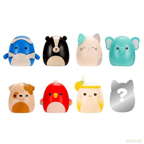 Squish-a-longs 2,5 cm 8-pak S3 - Variant 4 [FIGURKA]
