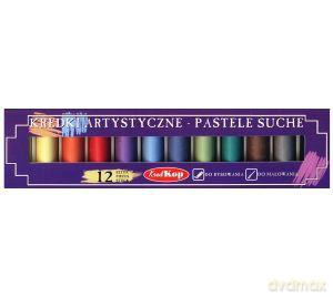 Pastele Suche 12 Kolorów [SZKOŁA]