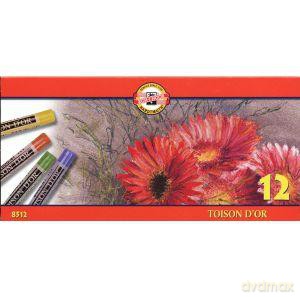 Pastele Suche 12 Kolorów 8512 [SZKOŁA]