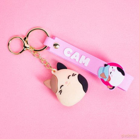Squishmallows - Cam Wristlet Keyring (350106)