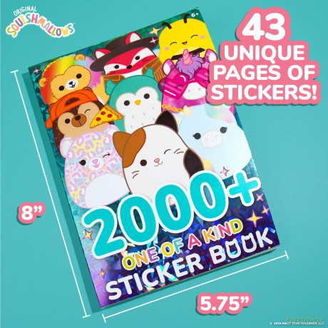 Squishmallows - Sticker Book - (333-224701)