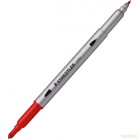 Staedtler - Dual-Tip Markers Pastel, 12 pcs Assorted (3200 C12PA)