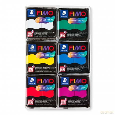 Staedtler - FIMO Professional Modelling Set, True Colours (8043 C6-1)