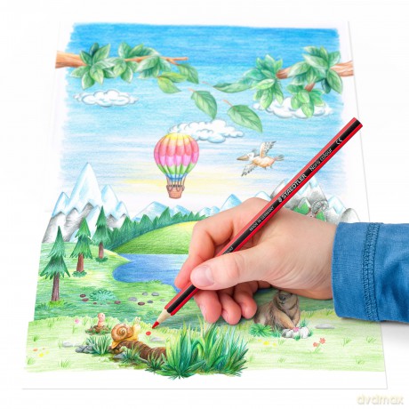 Staedtler - Noris Colour coloured pencils, 24 pcs (185 MD24)