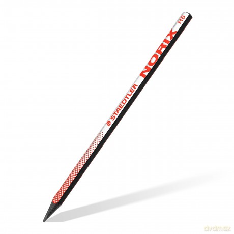 Staedtler - NORIX Pencil Set, 2 pencils, eraser and sharpener - Red (181 SBK2-2)
