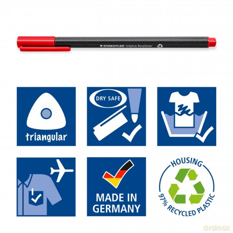Cienkopisy Staedtler - Triplus Finliner - 60 pc (334 C60)
