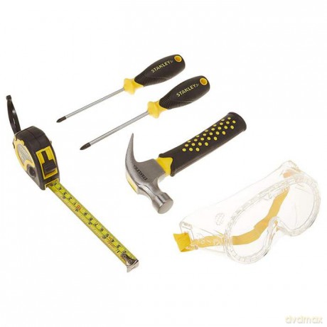 Stanley Jr. - Open Toolbox + 5 pc Toolset (TBS005-06-SY)