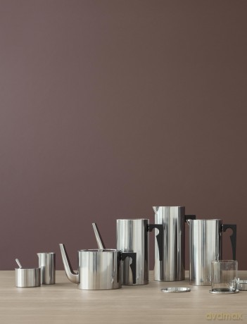 Stelton - Arne Jacobsen Cylinda French Press 1 L (Steel)