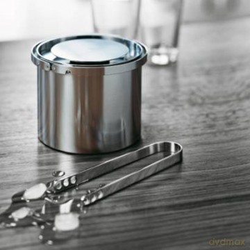 Stelton - Arne Jacobsen Cylinda Ice Bucket 1 L (Steel)