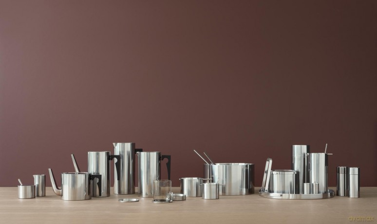 Stelton - Arne Jacobsen Cylinda Sugar Bowl - 0.2 L (Steel)