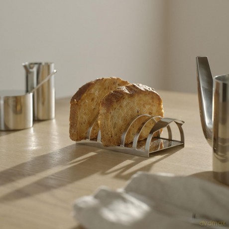Stelton - Arne Jacobsen Toast Rack 15.8 cm (Steel)