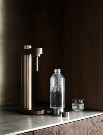 Stelton - Brus Carbonating Bottle - 1.15 L (Clear)
