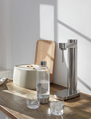 Stelton - Brus Carbonating Bottle - 1.15 L (Clear)