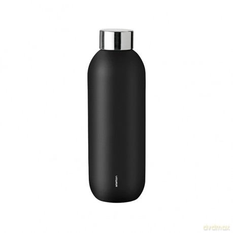 Stelton - Keep Cool Vacuum Insulated Bottle 0.6 L (Black)