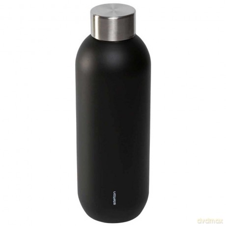 Stelton - Keep Cool Vacuum Insulated Bottle 0.6 L (Black)