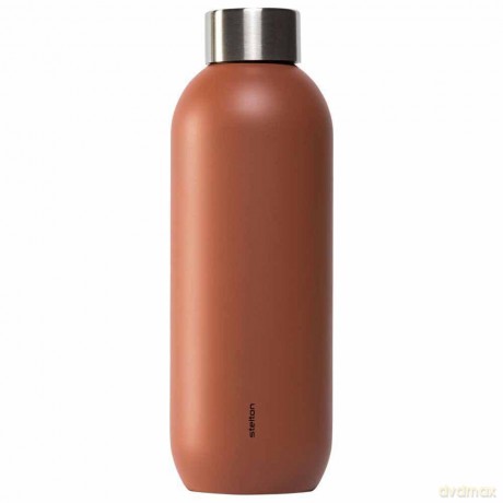 Stelton - Keep Cool Vacuum Insulated Bottle 0.6 L (Rust) - E