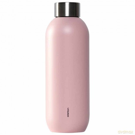 Stelton - Keep Cool Vacuum Insulated Bottle 0.6 L (Soft Rose)